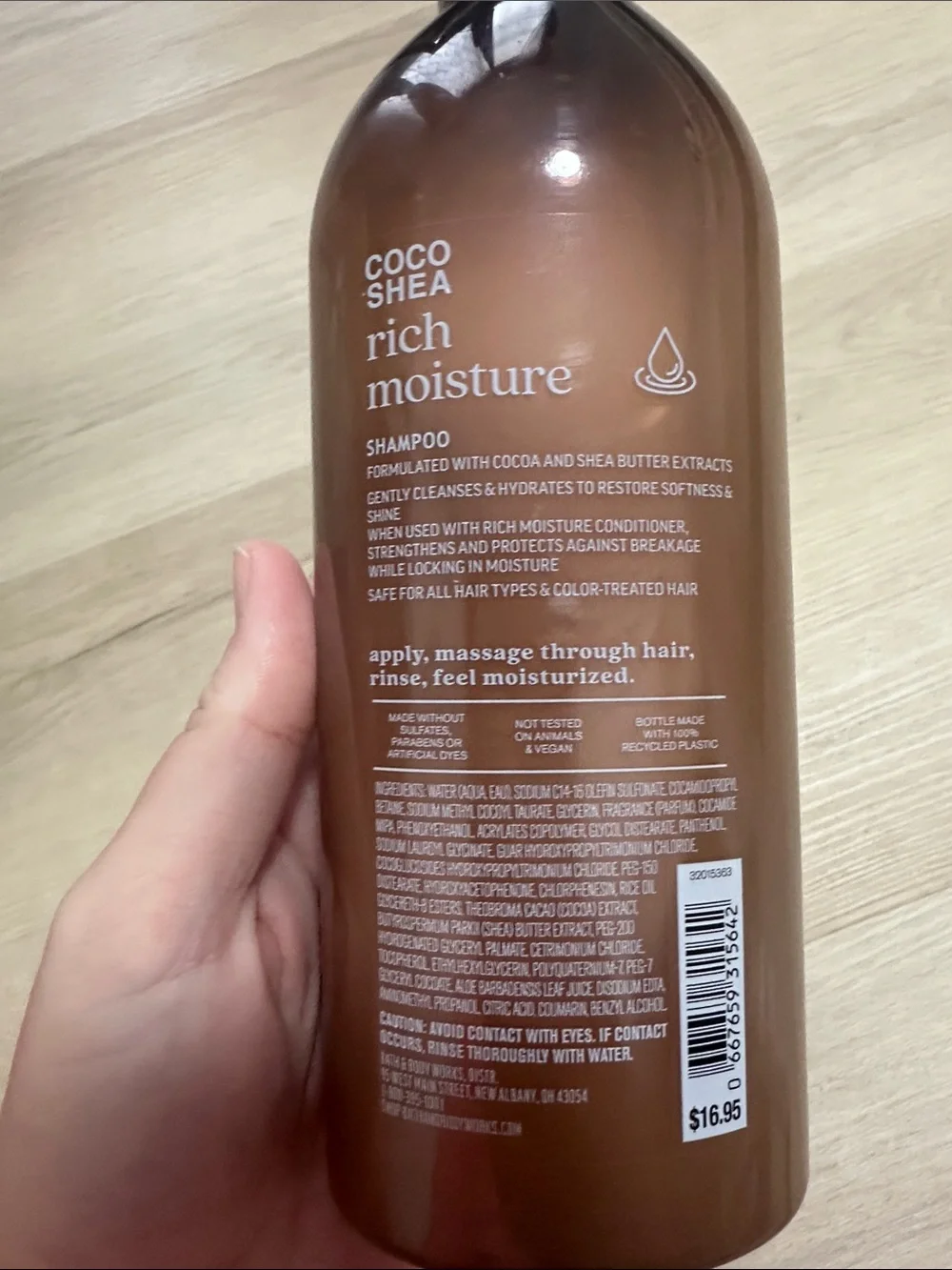 Coco Shea Rich Moisture Shampoo